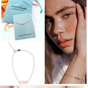 ❤️ Valentine's Sale! Rose Gold Love Bracelet